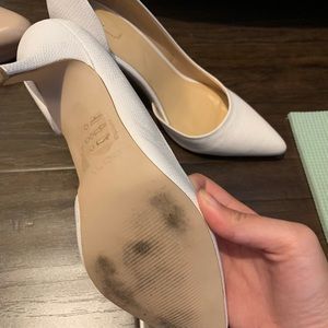 Aldo Shoes - ALDO pointed white heels Aldo Shoes - ALDO pointed white heels